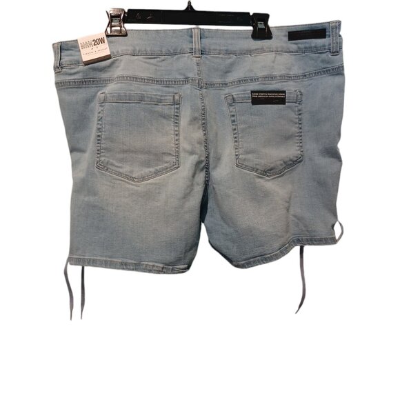 NEW WITH TAGS Jean Shorts - Frankie & Stella - Distressed 20W (5987 - Picture 3 of 7